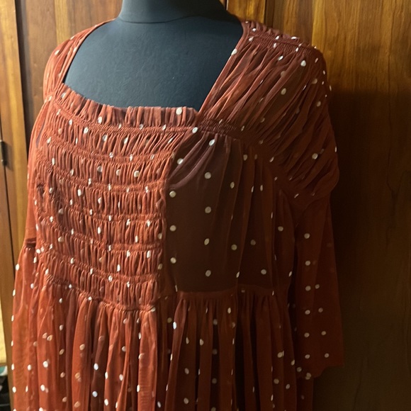 Free People Saya Mesh Top Tunic - Picture 2 of 6